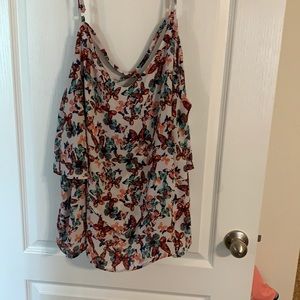 Butterfly print camisole